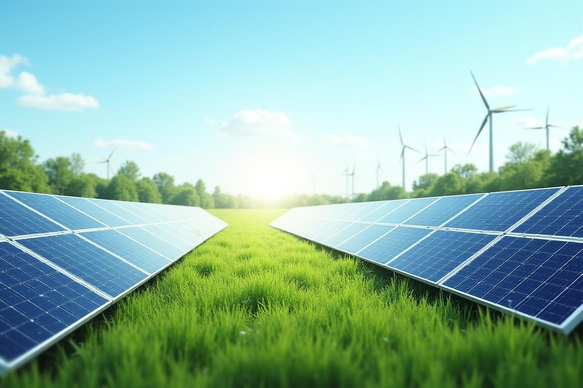 Paneles solares y energías renovables sustentables