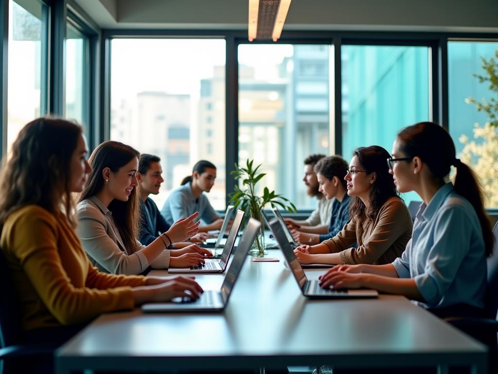 Equipo de Ixchel Rise en oficina de Ciudad de México